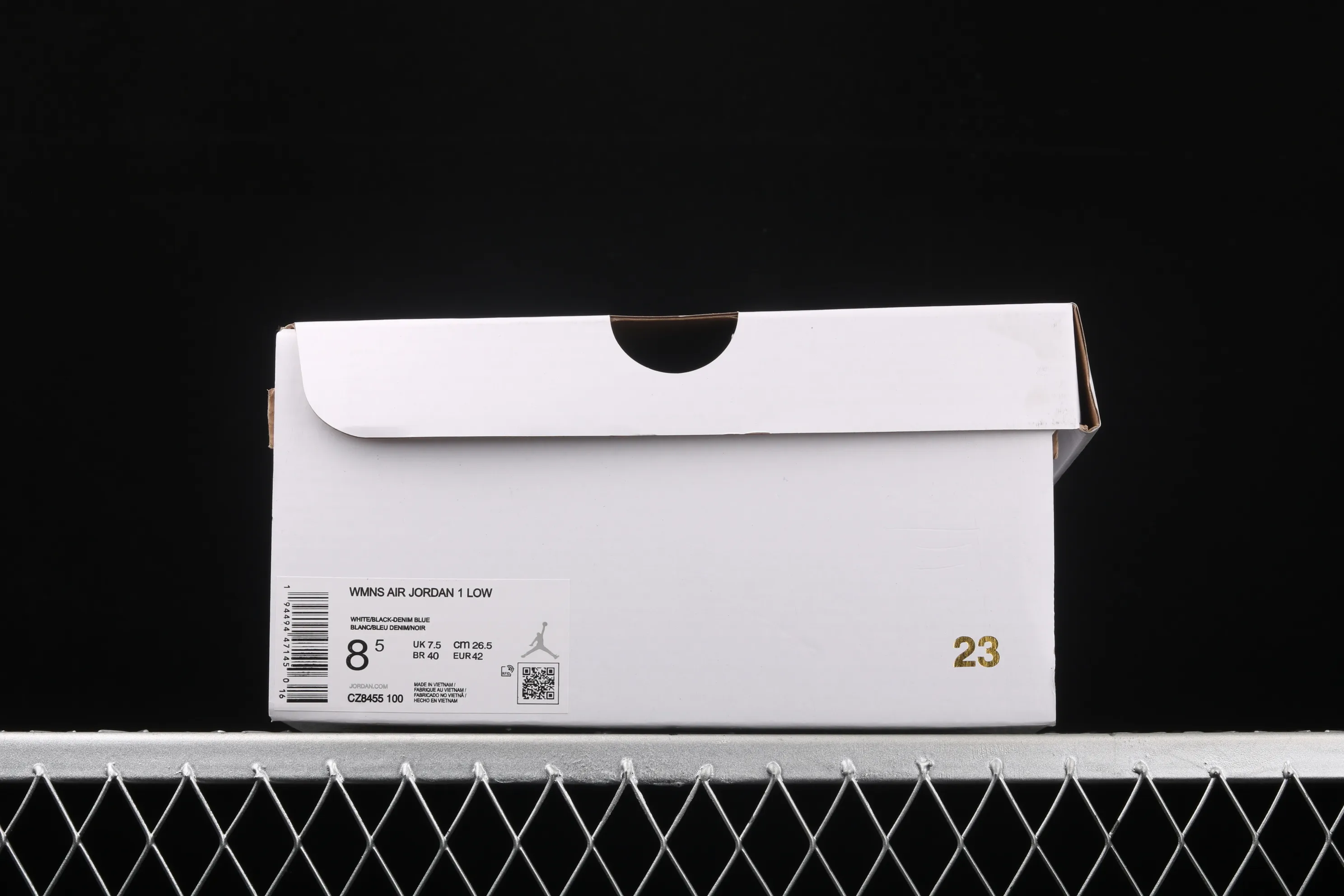 All categories Air Jordan Jordan series basketball shoes Air Jordan 1 Low Air Jordan 1 Low AJ1 Joe 1 denim blue low-top top culture and leisure sports sneakers CZ8455-100